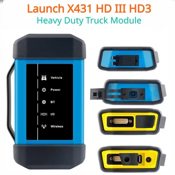 Melhor Lançamento X431 HD III HD3 de Caminhões Pesados Módulo de Sistema Completo de Diagnóstico de Adaptador de Bluetooth Trabalho PARA X431 V+ X 431 PRO3 PADII