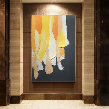 Françoise Nielly tela de Pintura faca de Paleta Face pintura a óleo na parede imagens de arte para a sala de decoração de casa de caudros decoracion