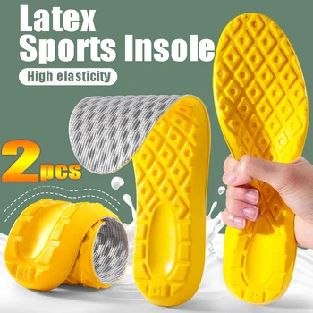 Memória Esponja Elastic Esportes Palmilha Homens e Mulheres de Massagem de Pés de Espuma de Látex Respirável Palmilhas de Tênis de Suporte de Arco de Cuidados de Calçados Pad