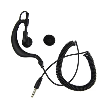 CPDD de 3,5 mm Receptor/Ouvir Apenas Surveillances de Tubo Acústico Auscultador para as Rádios Walkie-Talkie Fone de ouvido 47inch