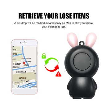 Mini Smart GPS Anti-Lost Dispositivo Bluetooth sem Fio Rastreador Chave Finder Localizador Anti Perdido Alarme Sensor para Bicicleta Animais de estimação Crianças Chave