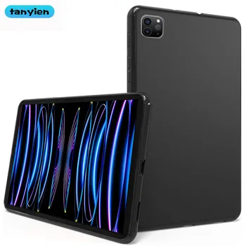 Tablet Case Para Apple iPad Pro 11 12.9 2018 2020 2021 2022 2ª 3ª 4ª 5ª 6ª Geração Flexível de Silicone Macio Preto Shell