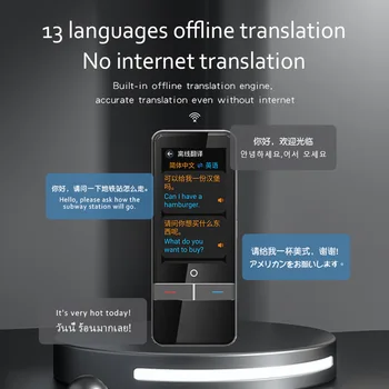 F6 4G, A Internet de Smart Voice Translator 139 Multi Idiomas Em Tempo Real Online Instant Off-Line de Tradução AI Conversão