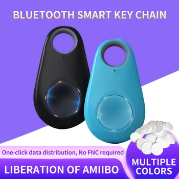 Amiibo Link Bluetooth Chaveiro Cartão Ilimitado Pode Escrever Ntag215 Fivela Cartão NFC do Cartão de Jogo do Zelda Amiibolink