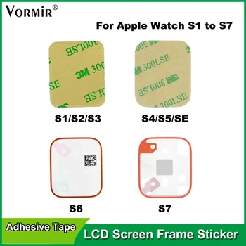 10pcs Para Apple Relógio S1 S2 S3 4 5 SE S6 S7 38mm 42mm 40mm 44mm 41mm 45mm Tela LCD de Fita Adesiva de 3M Cola Adesivo de Peças de Reparo