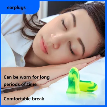 5pair S/M/L Insonorizados Dormir Tampões de Ouvido fones de ouvido Para Dormir Especiais Mudo Macio Lenta recuperação do Aluno Anti-Protecção contra o Ruído