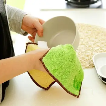NOVO Microfibra pano de prato Microfibra de cozinha toalha de pano de microfibra 3pcs/muita Mão de cuidados de Limpeza de patacas, utensílios de cozinha pano de prato