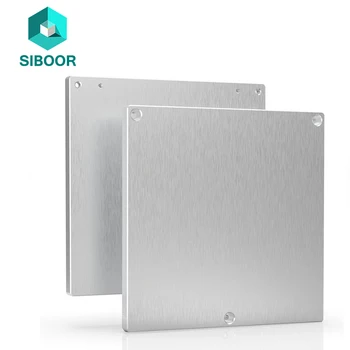 6061 Chapa de Liga de Alumínio da Placa de Construir Placa de Folha 120*120*6mm Viveiro Voron 0/0.1 para Impressora 3D Acessórios Plataforma de Impressão