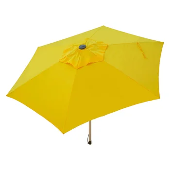 Amarelo 8.5' Push-Up do Mercado de Guarda-chuva,100% Poliéster,Durável e Forte,102.00 X 102.00 X 96.00 Polegadas