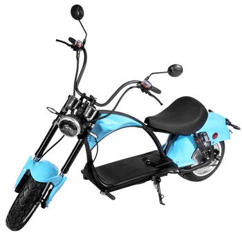 Pré-ordem,Adultos scooter elétrica de moto chopper - 2000W 60V 20Ah chopper motocicleta motor de alto torque, 1 mês