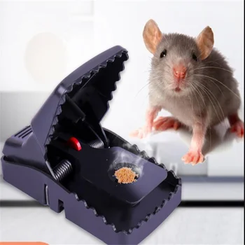 Novo tipo de seguro mouse catcher, Mouse clip de Plástico família mouse clipe, Roedores matar ferramenta, Mouse clipe de Captura de pragas