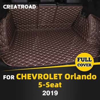 Auto de Cobertura Total Tapete Tronco Para Chevrolet ORLANDO 5-Assento 2019 Carro de Inicialização Capa de Almofada de Carga Forro Interior Protetor de Acessórios