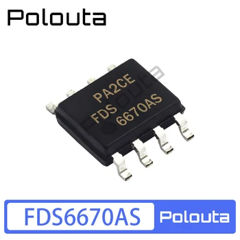 10Pcs FDS6670AS SOP8 Transistor de Efeito de Campo Pacote Multi-especificação de Componentes para Arduino Nano Diy Kit Eletrônico Frete Grátis