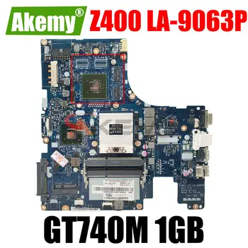 Original Lenovo Z400 laptop placa-mãe Z400 GT740M 1GB VIWZ1_Z2 LA-9063P testado boa frete grátis