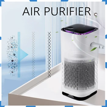 Portátil Doméstico Purificador De Ar Mini Íon Negativo De Limpeza Refrogerador De Purificar A Desinfecção Esterilização Remover O Odor
