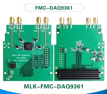 O desenvolvimento em FPGA da placa de apoio da FMC sub-conselho MLK-FMC-DAQ9361 AD9361