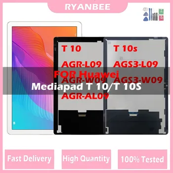 Original de LCD Para o Huawei MediaPad MatePad T10 T10s AGR-L09 AGR-W09 AGR-AL09 AGS3-L09 AGS3-W09 conjunto do Digitador da Tela de Toque