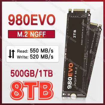 Original 1TB M. 2 500GB SSD NGFF disco rígido SSD 980EVO 2 tb 4 TB NVMe pcie 970 PRO Hdd Disco Rígido Interno Para Laptop/Desktop/mac