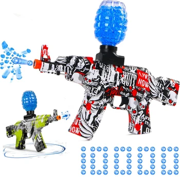 Elétrica AK47 Airsoft Splatter Bola Gel Blaster Arma de Brinquedos de Paintball Arma Pistola Eco-friendly CS Jogo ao ar livre para os Meninos Adultos
