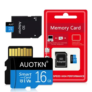 Original e Cartão Micro SD de 8GB 16GB 32GB Cartão de Memória Classe 10 sdhc / SDXC de Alta Velocidade de 64 GB, 128 GB de 256GB 512G V10 4K Cartao De Memoria Cartão do TF