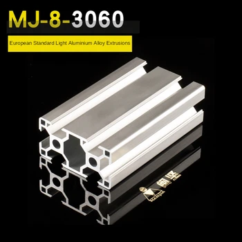 3060 de Alumínio da Extrusão do Perfil do Padrão Europeu Anodizado Linear de Trilho de Alumínio da Extrusão da 6030 Perfil para CNC Impressora 3D de Peças