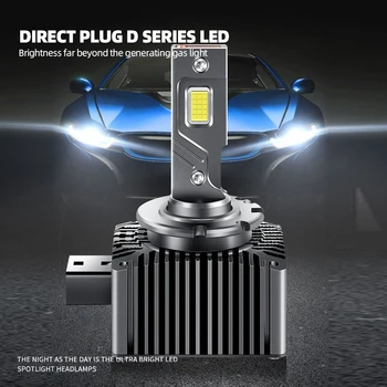 D1S D3S Faróis de LED Laser 40000Lm D4S D5S jogos d2s D8S Lâmpadas Auto Canbus CSP 110W D1R D2R D3R D4R Lâmpada do Carro 1:1 Xenon HID