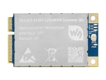 SX130x 868M/915M LoRaWAN Gateway Módulo/CHAPÉU para o Raspberry Pi, Padrão Mini-PCIe Tomada de Longo alcance de Transmissão