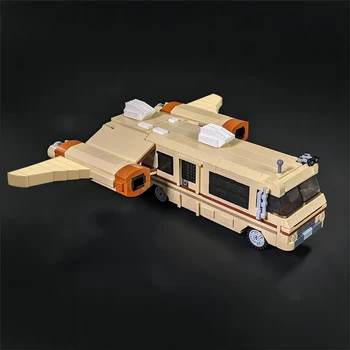 BuildMOC Modelo 33 Kit de Nave espacial em grande Escala RV Espaço de blocos de Construção de Brinquedo Águia 5 Veículos Veículo de Tijolo Modelo de Criança Presentes de Aniversário