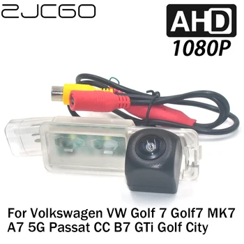 ZJCGO de Visão Traseira do Carro Backup Inversa Estacionamento AHD 1080P para Volkswagen VW Golf 7 Golf7 MK7 A7 5G Passat CC B7 Golf GTi Cidade